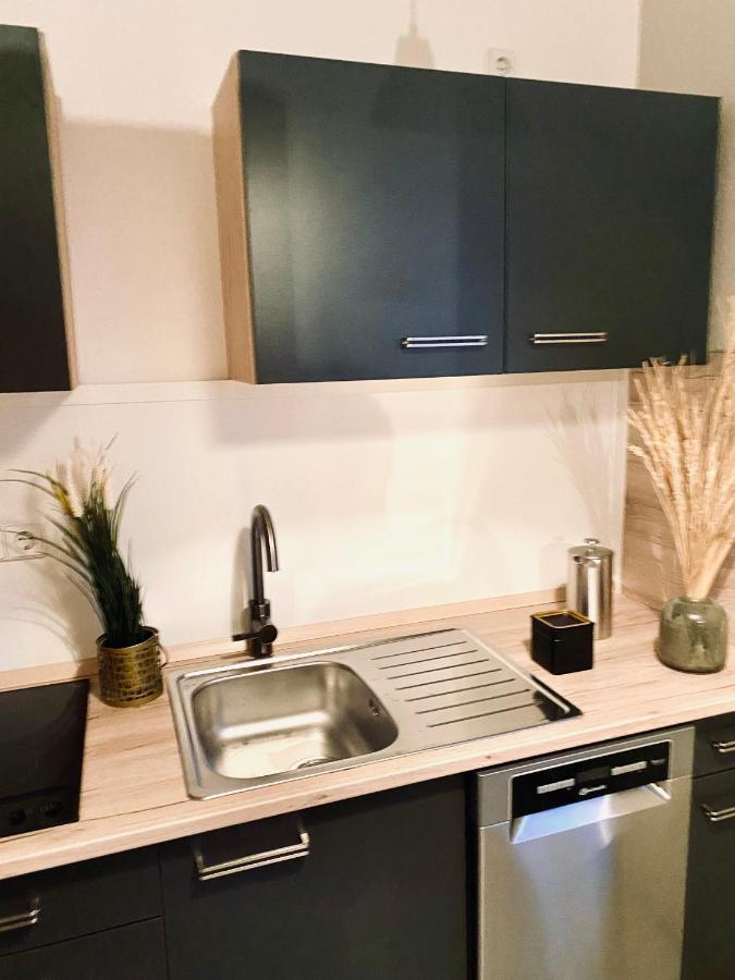 Saniertes Studio - Elisa - Mit Balkon, Wlan, Smart-Tv & Kueche In City-Naehe Erfurt Dış mekan fotoğraf
